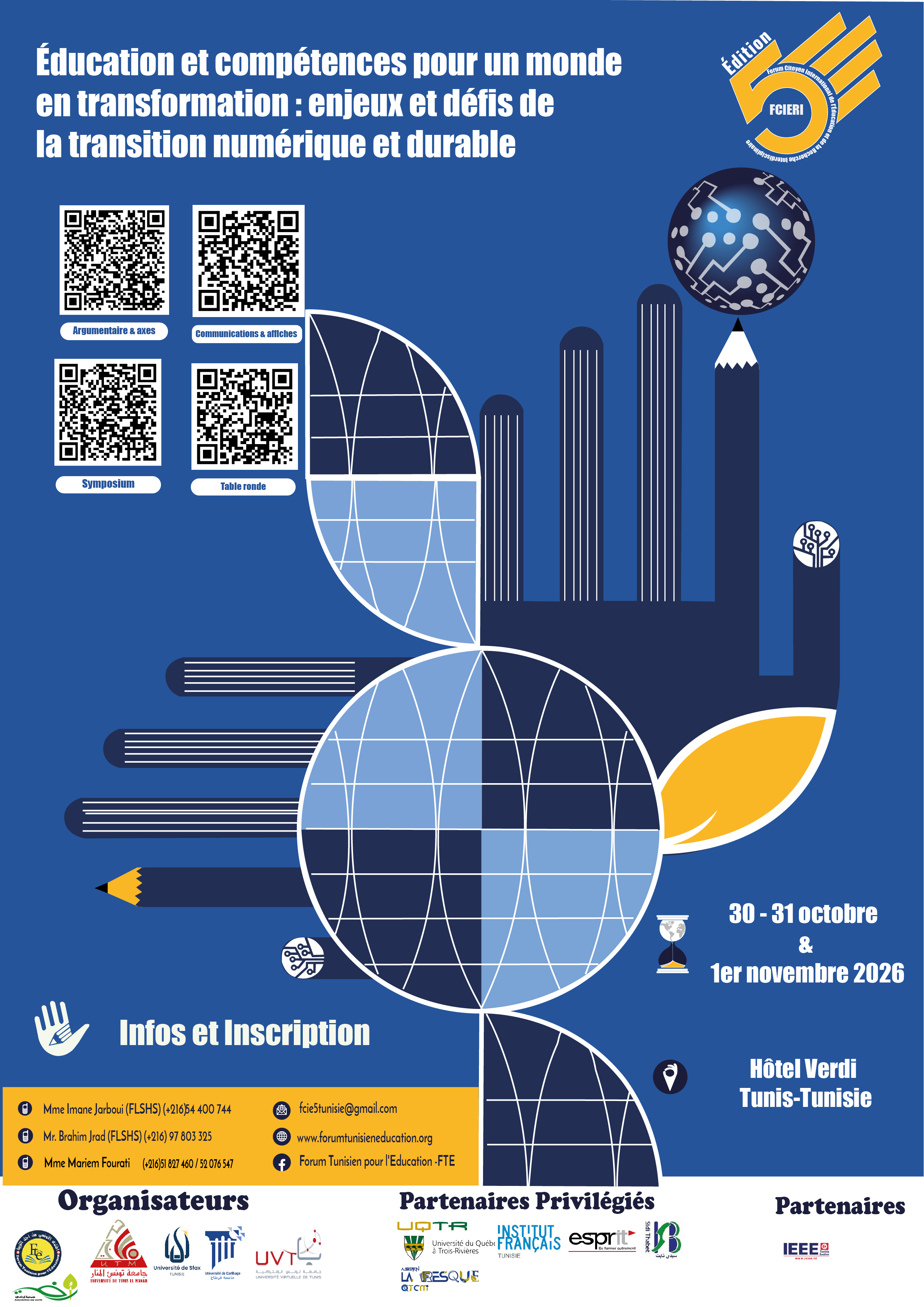 Affiche ducation Plan de travail